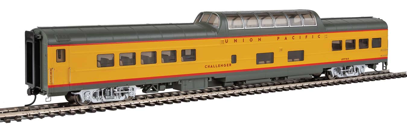 WalthersProto HO 920-18052 85' ACF Dome Coach Union Pacific 'Heritage Fleet' UPP #7015 'Challenger'
