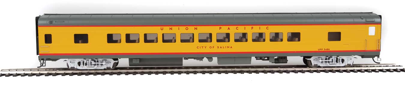 WalthersProto HO 920-18006 85' ACF 44-Seat Coach Union Pacific 'Heritage Fleet' UPP #5486 'City of Salina'