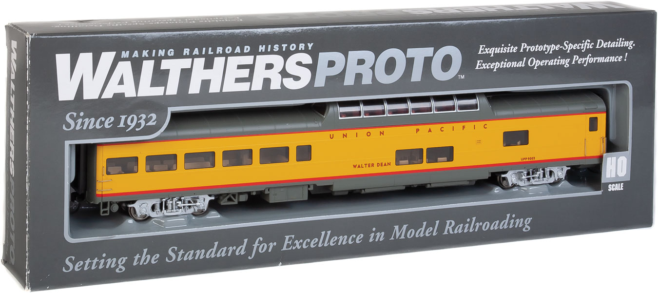 WalthersProto HO 920-18205 85' ACF Dome Lounge Union Pacific 'Heritage Fleet' UPP #9005 'Walter Dean'  