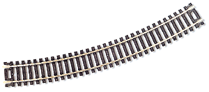 Atlas HO 833 Code 100 Snap Track Nickel-Silver Rail Black Ties 18