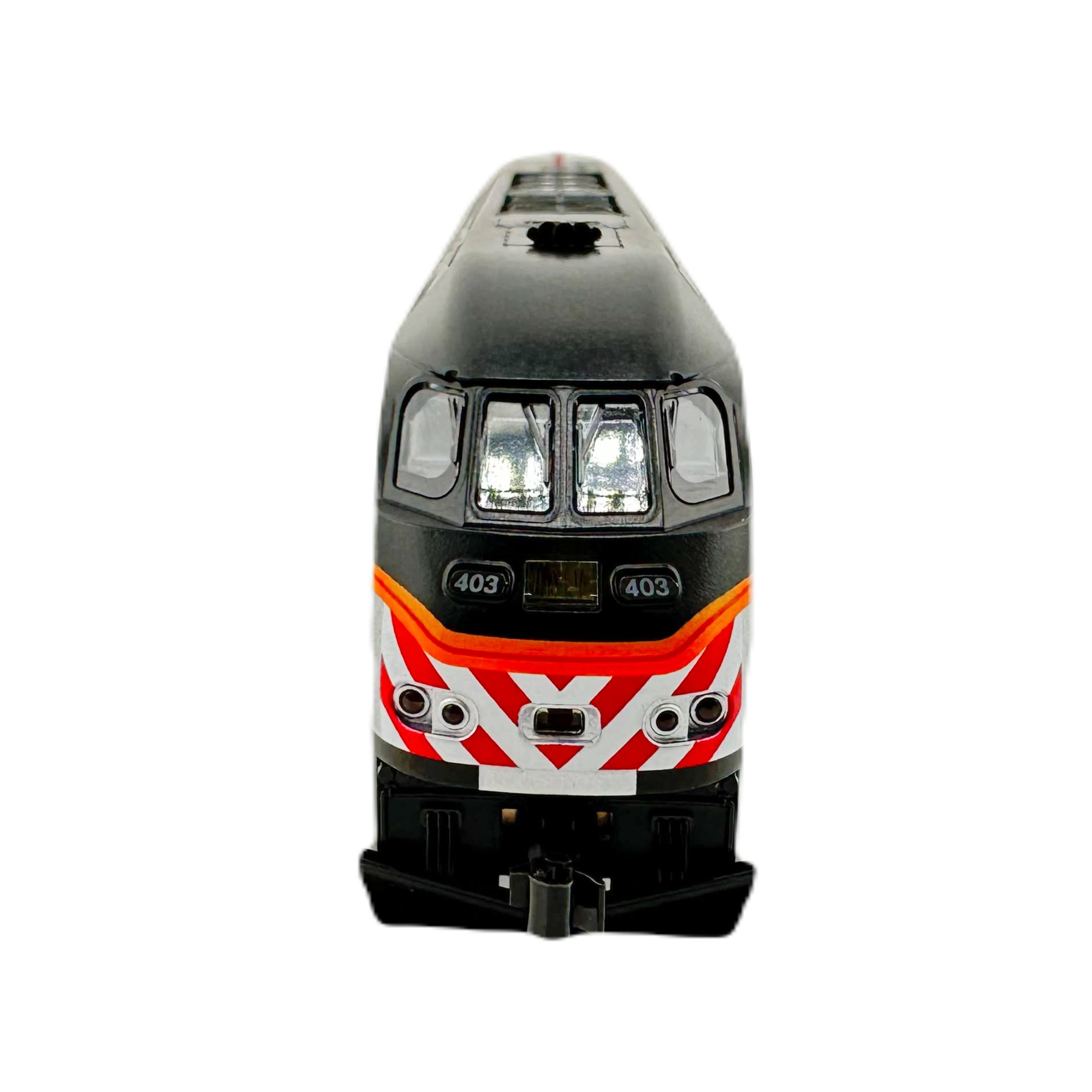 Kato N 176-6124-LS-DMW with DCC/ESU LokSound V5 Motive Power Industries MPI MP36PH Metra #424