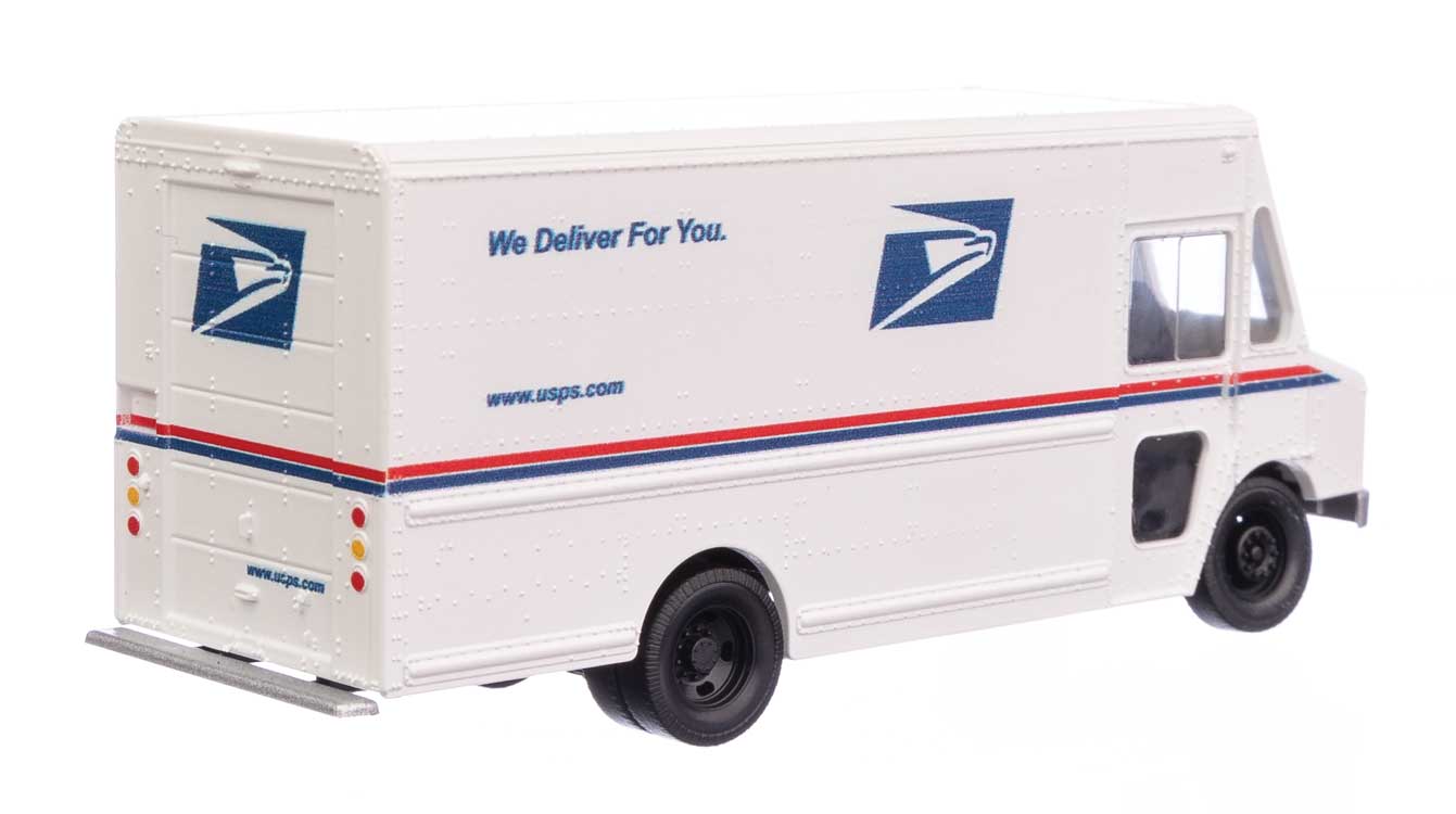 Walthers SceneMaster HO 949-12102 Morgan Olson Route Star Van United States Postal Service 2-Ton Delivery Truck