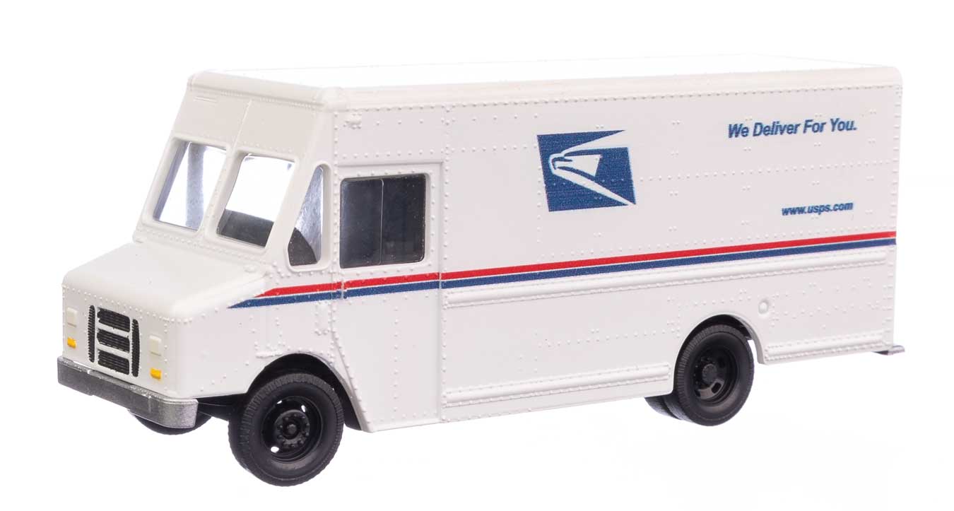Walthers SceneMaster HO 949-12102 Morgan Olson Route Star Van United States Postal Service 2-Ton Delivery Truck