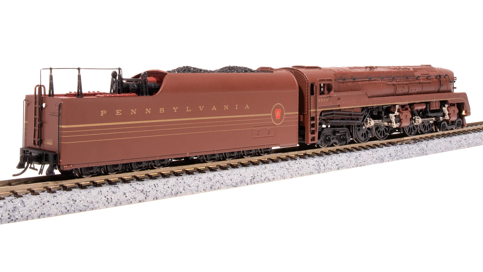 Broadway Limited Imports N 8027 Pennsylvania RR T1 Duplex Locomotive Paragon4 Sound/DC/DCC PRR #5504 Tuscan Red Fantasy Paint Scheme