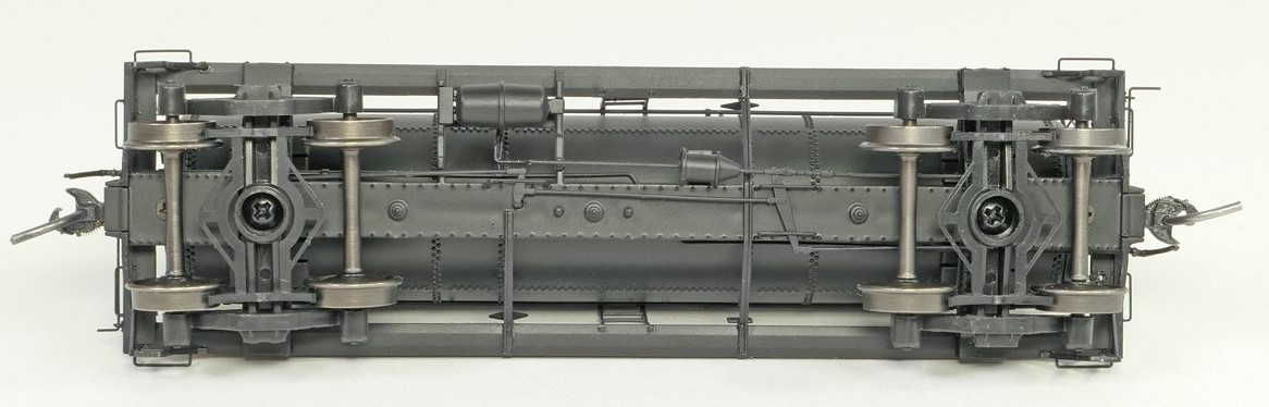 Tangent Scale Models HO 11523-02 General American 1928-Design 6000 Gallon 3-Compartment Tank Car 'Pittsburg Coke & Chemical 1952+' GATX #1424
