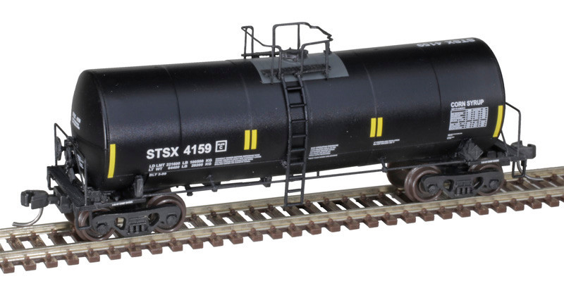 Atlas Master N 50006452 Trinity 17,600-Gallon Corn Syrup Tank Car w/Conspicuity Stripes Tate & Lyle Staley STSX #4159