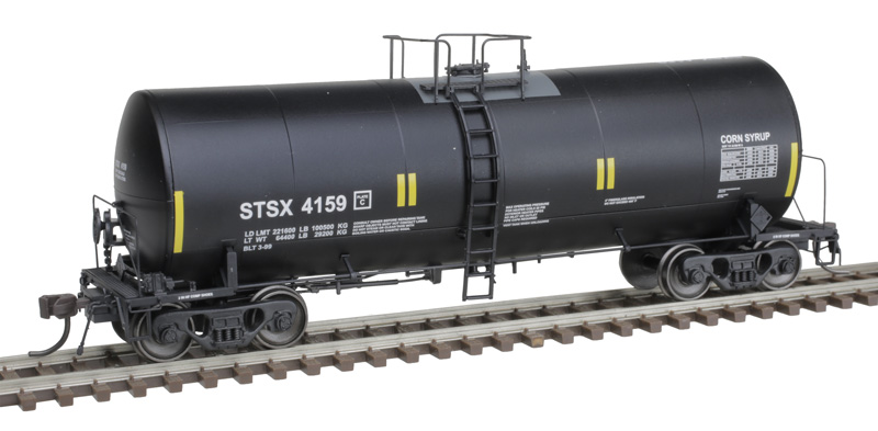 Atlas Master HO 20007215 Trinity 17,600-Gallon Corn Syrup Tank Car w/Conspicuity Stripes Tate & Lyle Staley STSX #4226