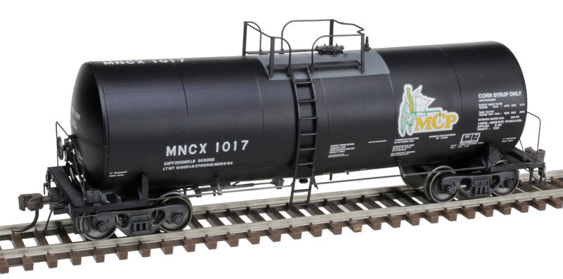 Atlas Master HO 20007229 Trinity 17,600-Gallon Corn Syrup Tank Car Minnesota Corn Processors MNCX #1017