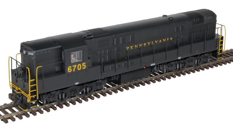 Atlas Master Gold Series HO 10004145 DCC/ESU LokSound Select Equipped FM H-24-66 Phase 2 Trainmaster Locomotive Pennsylvania Railroad PRR #6707