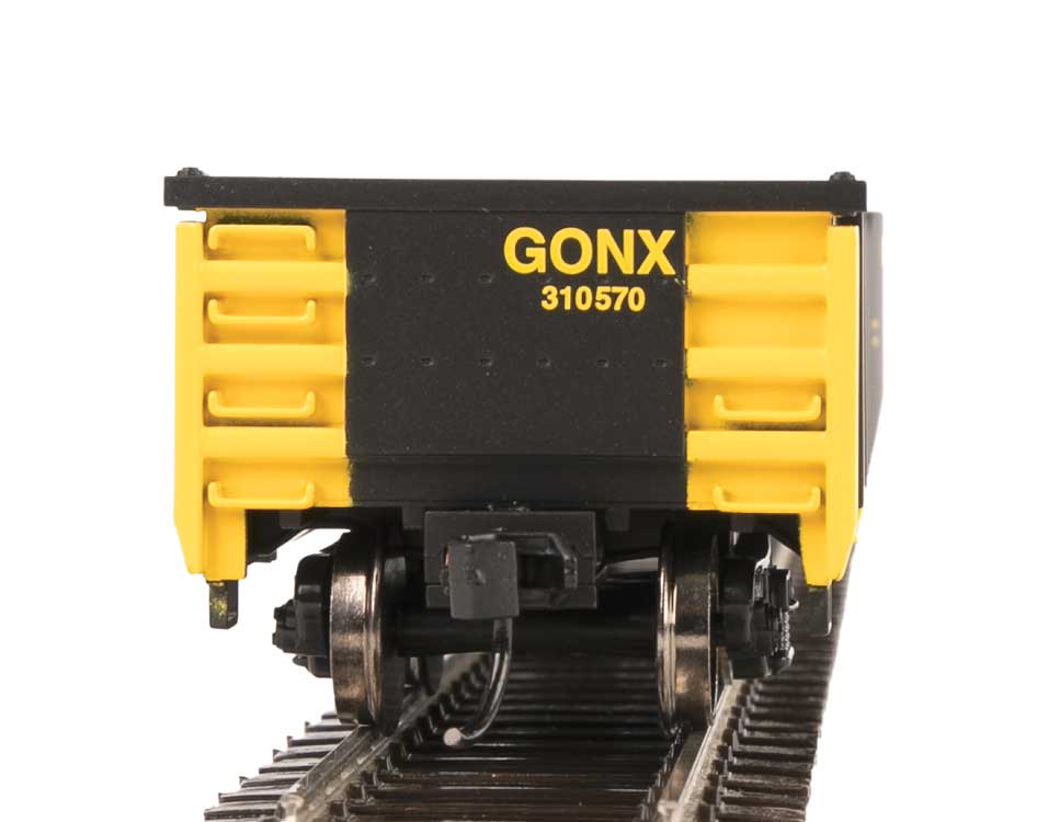 Walthers Mainline HO 910-6282 53' Railgon Gondola 'as-built' GONX #310570