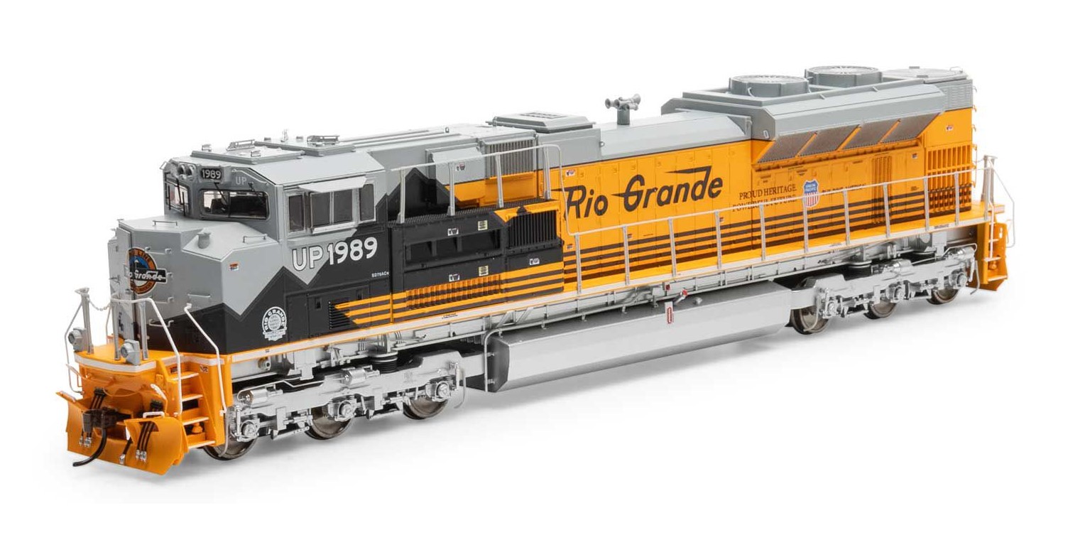 Athearn Genesis HO ATHG75740 DCC Ready EMD SD70ACe Locomotive Union Pacific 'Heritage' D&RGW UP #1989