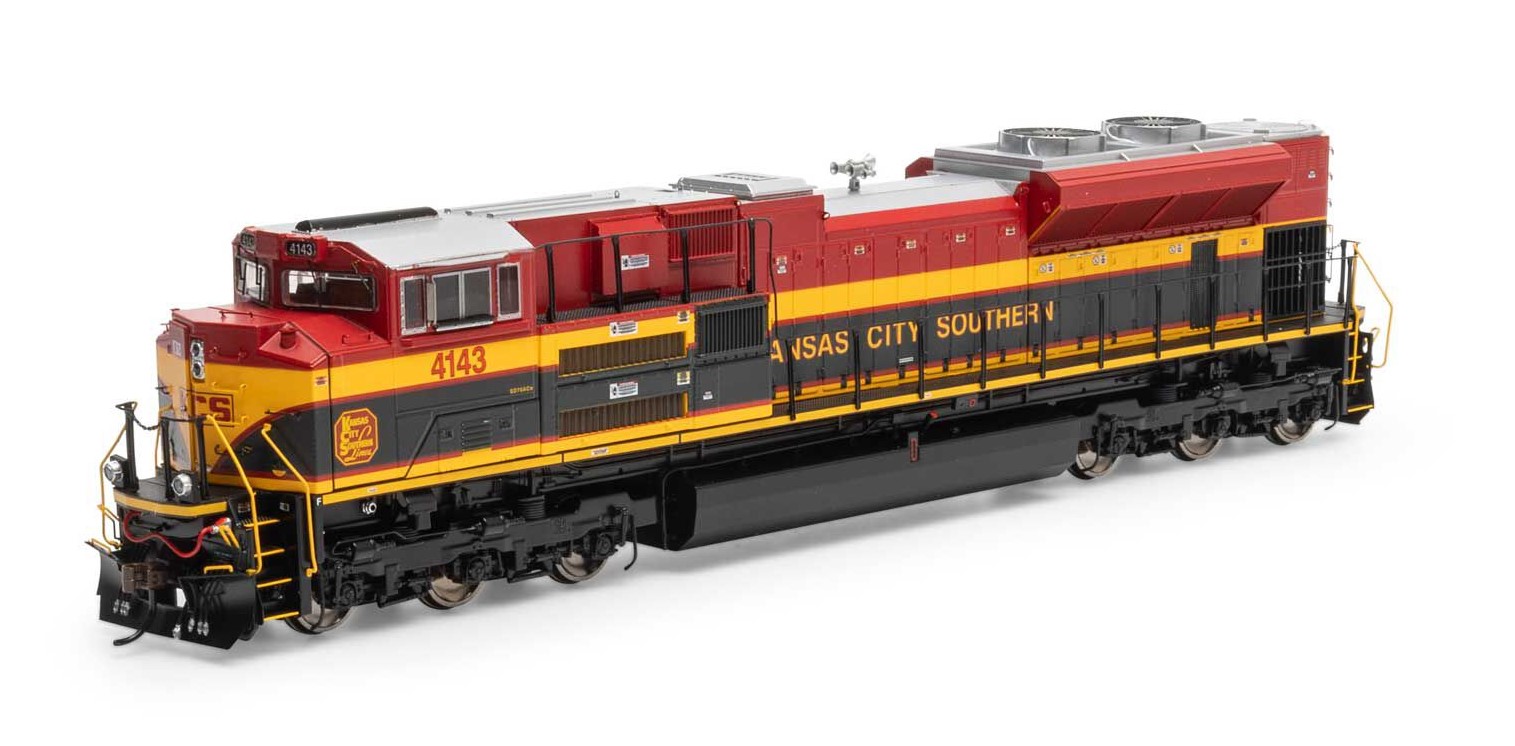 Athearn Genesis HO ATHG75743 DCC Ready EMD SD70ACe Locomotive Kansas City Southern KCS #4143