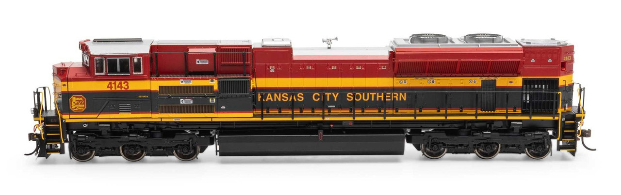 Athearn Genesis HO ATHG75843 DCC/Tsunami 2 Sound Equipped EMD SD70ACe Locomotive Kansas City Southern KCS #4143