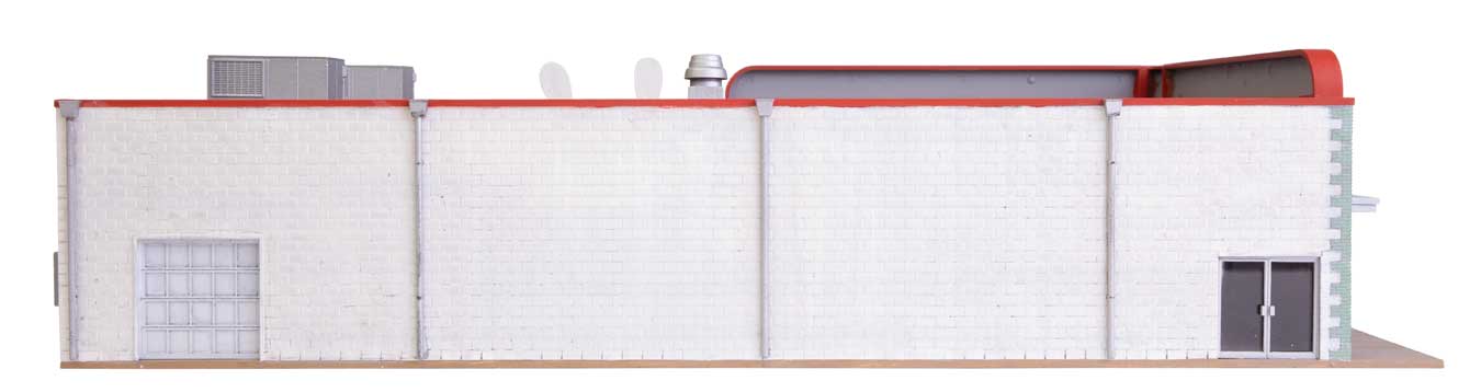 Walthers Cornerstone HO 933-4118 Vintage Bowling Alley - Kit