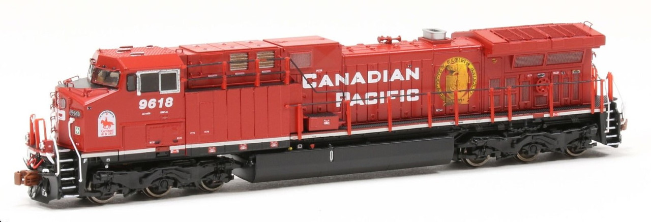 ScaleTrains Rivet Counter N SXT39100 DCC Ready GE AC4400CW Locomotive Canadian Pacific 'Beaver - RCMP Musical Ride Scheme' CP #9618