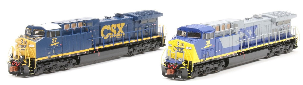 ScaleTrains Rivet Counter N SXT39104 DCC Ready GE AC4400CW Locomotive CSX 'YN2' Scheme CSX #51