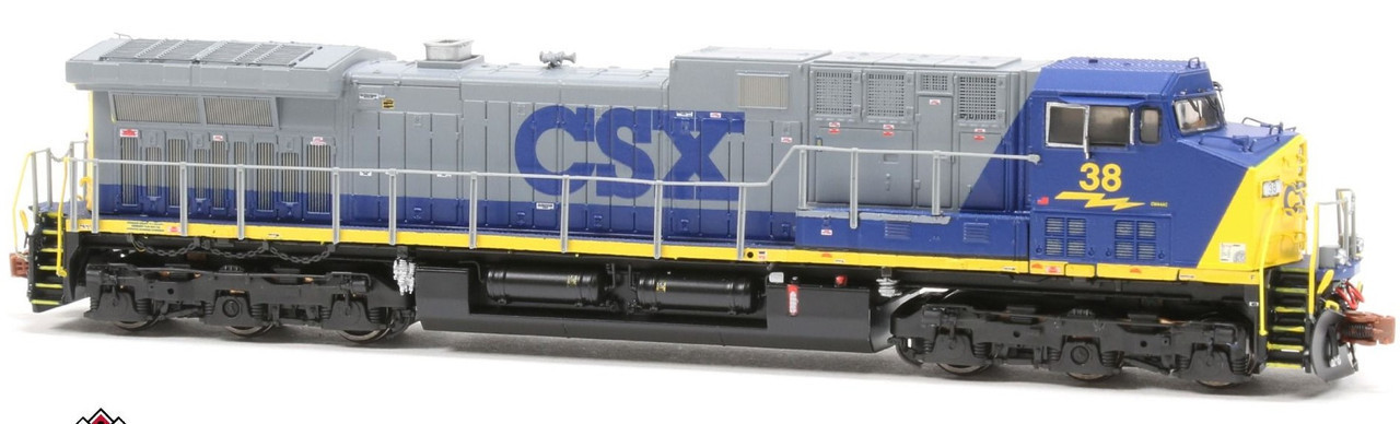 ScaleTrains Rivet Counter N SXT39108 DCC Ready GE AC4400CW Locomotive CSX 'YN2' Scheme CSX #75