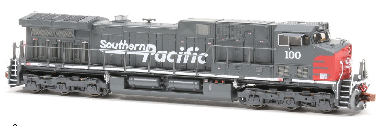 ScaleTrains Rivet Counter N SXT39128 DCC Ready GE AC4400CW Locomotive Southern Pacific 'Speed Lettering' Scheme SP #100