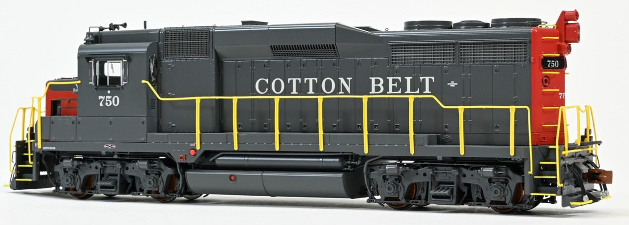 ScaleTrains Rivet Counter HO SXT39255 DCC/ESU Loksound 5 Equipped EMD GP30 Locomotive Cotton Belt 'Bloody Nose - As Delivered' #754