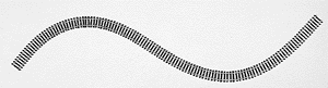 Atlas HO 168-100 Code 100 Nickel-Silver Rail Black Ties Super Flex Track 3' - 100 Pieces