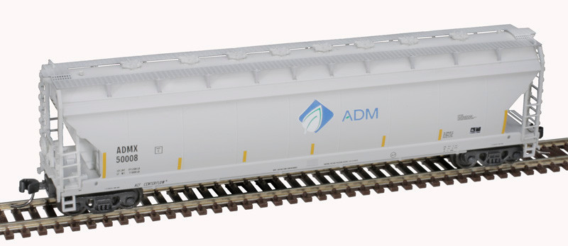 Atlas Master N 50006072 ACF Pressureaide Centerflow Covered Hopper ADM 'Leaf Scheme' ADMX #50076