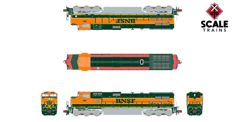 Ashページ① ScaleTrains Rivet Counter N SXT38676 DCC Ready GE DASH 9