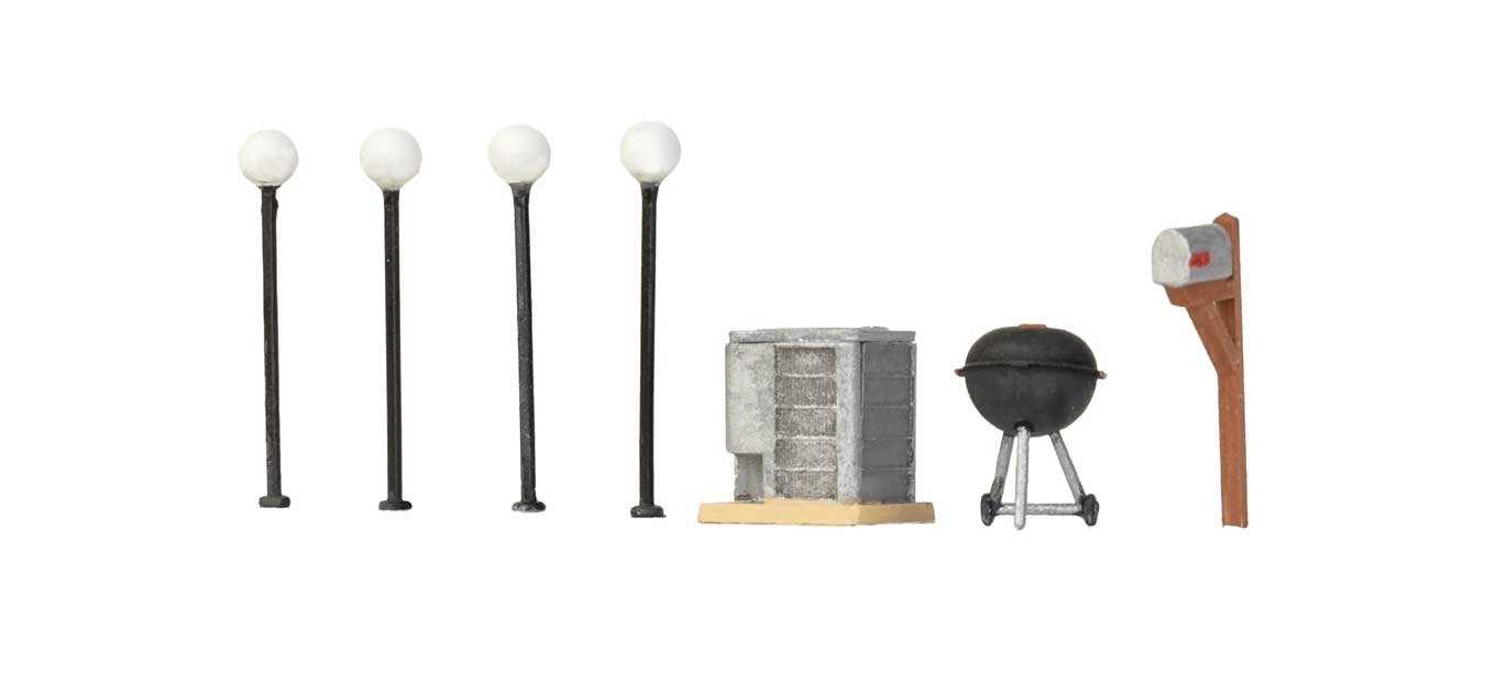 Walthers Cornerstone HO 933-4156 Mid-Century Modern Home - Kit
