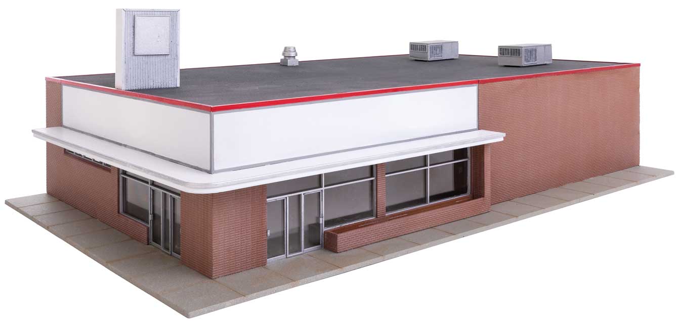 Walthers Cornerstone HO 933-4117 Vintage Grocery Store - Kit