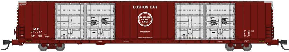 Bluford Shops N 87281 Pullman-Standard 86' Quad Door Auto Parts Boxcar Missouri Pacific MP #272001