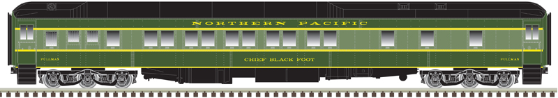 Atlas Master HO 20006607 Pullman Heavyweight Plan 3973 10-1-1 Sleeper Northern Pacific 'Chief Black Foot'