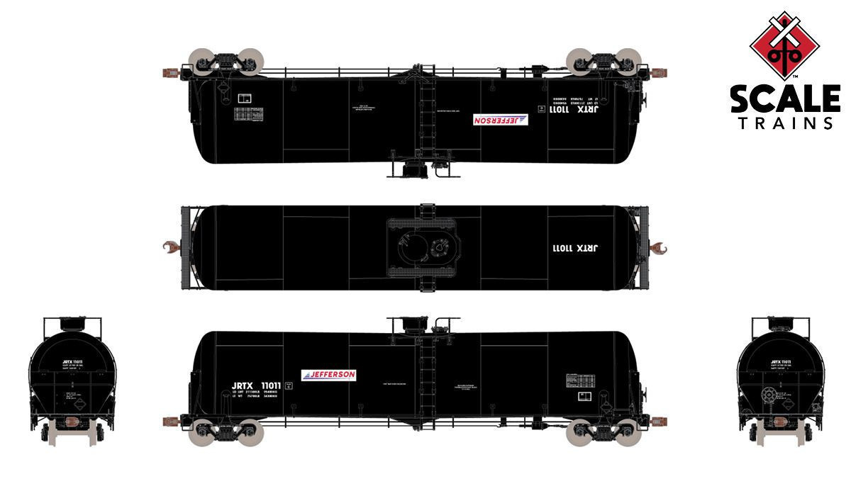 On　TrainTank(xsサイズ) ScaleTrains Operator HO SXT11527 Trinity 31K Tank Car with