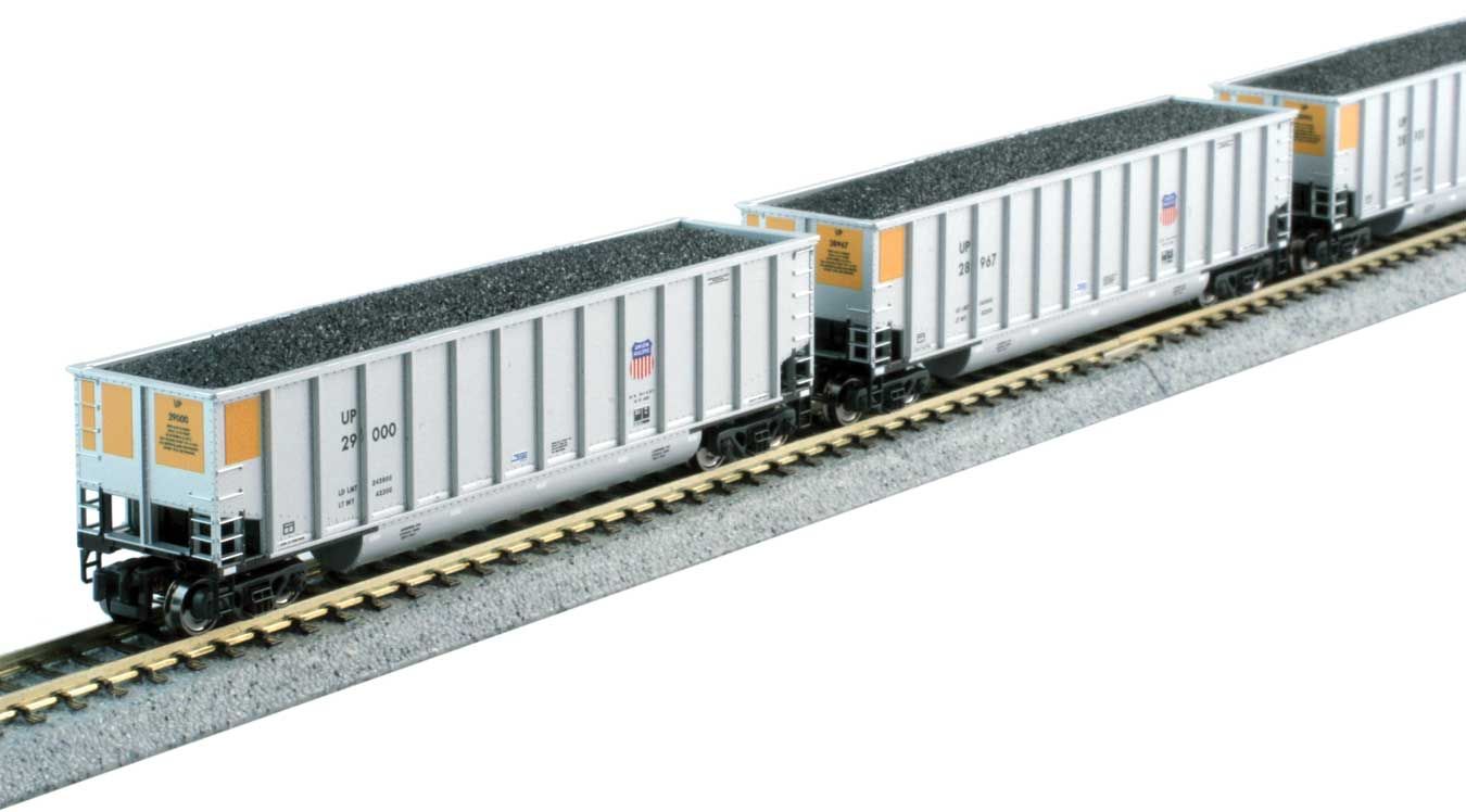 Kato N 106-4631 BethGon Coalporter Union Pacific Railroad 'UP small shield' 8-Car Set