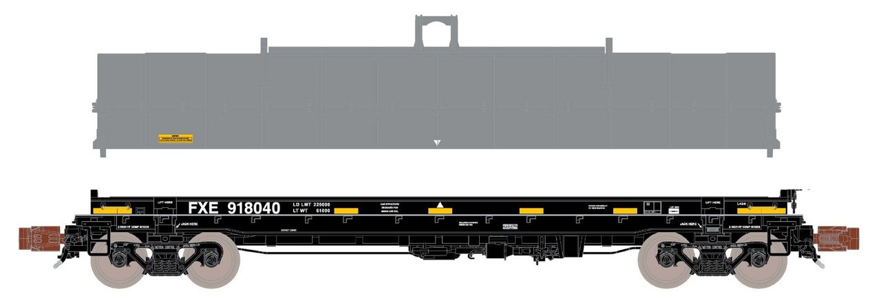 ScaleTrains Rivet Counter N SXT39273 Thrall-Trinity 42' Single Hood Coil Car Ferromex FXE #918052