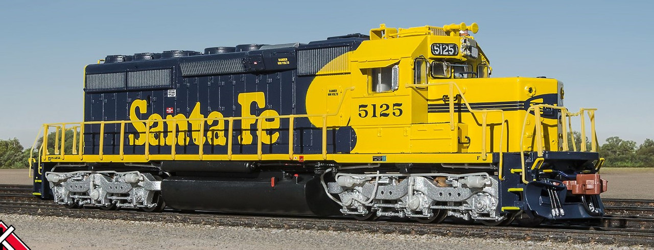 ScaleTrains Rivet Counter N SXT39369 DCC/ESU LokSound Equipped EMD SD40-2 Locomotive Santa Fe 'As Delivered Lettering' ATSF #5130