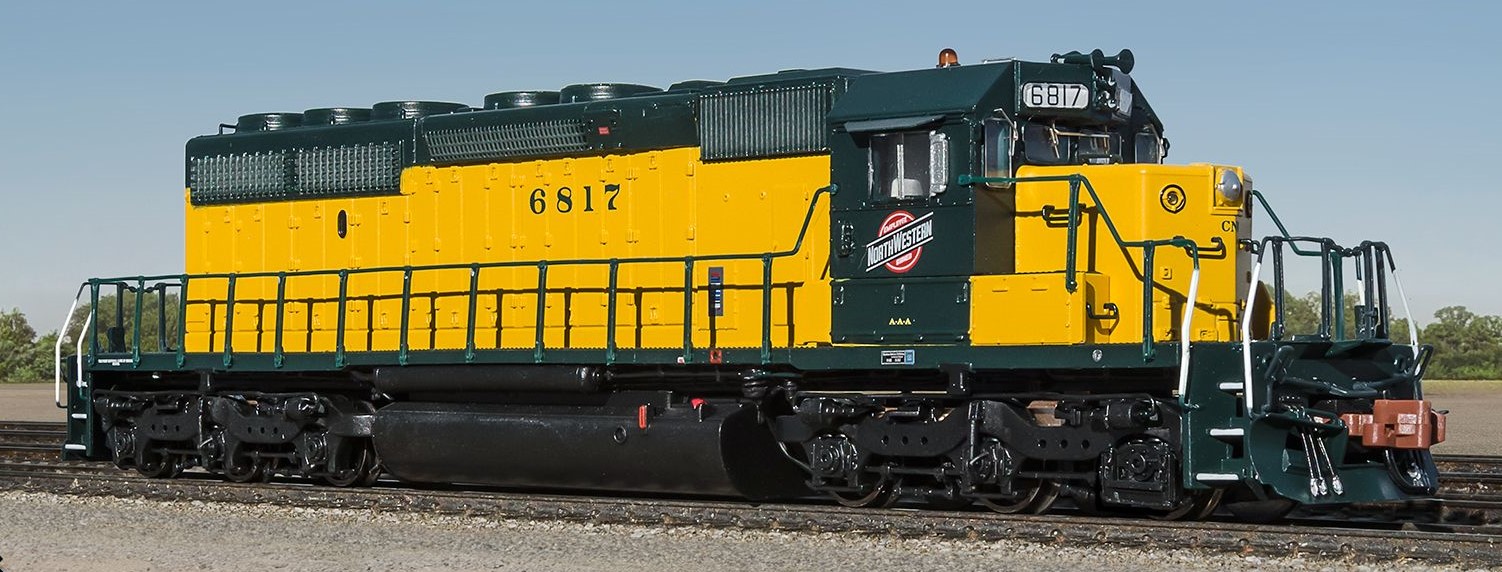 ScaleTrains Rivet Counter N SXT39377 DCC/ESU LokSound Equipped EMD SD40-2 Locomotive Chicago & NorthWestern 'Employee Owned Logo' CNW #6817