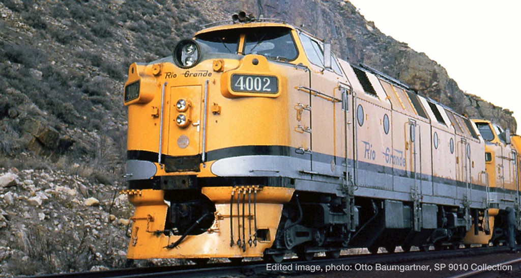 PIKO HO 97453 DCC Ready Krauss-Maffei ML4000 Diesel Locomotive Rio Grande D&RGW #4002