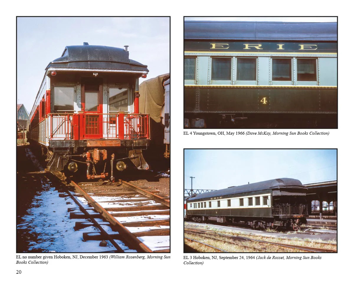Morning Sun Books 8541 Erie Lackawanna Equipment: A Sampling of Freight, Passenger, & Non-Revenue Rolling Stock Used on the EL - Softcover