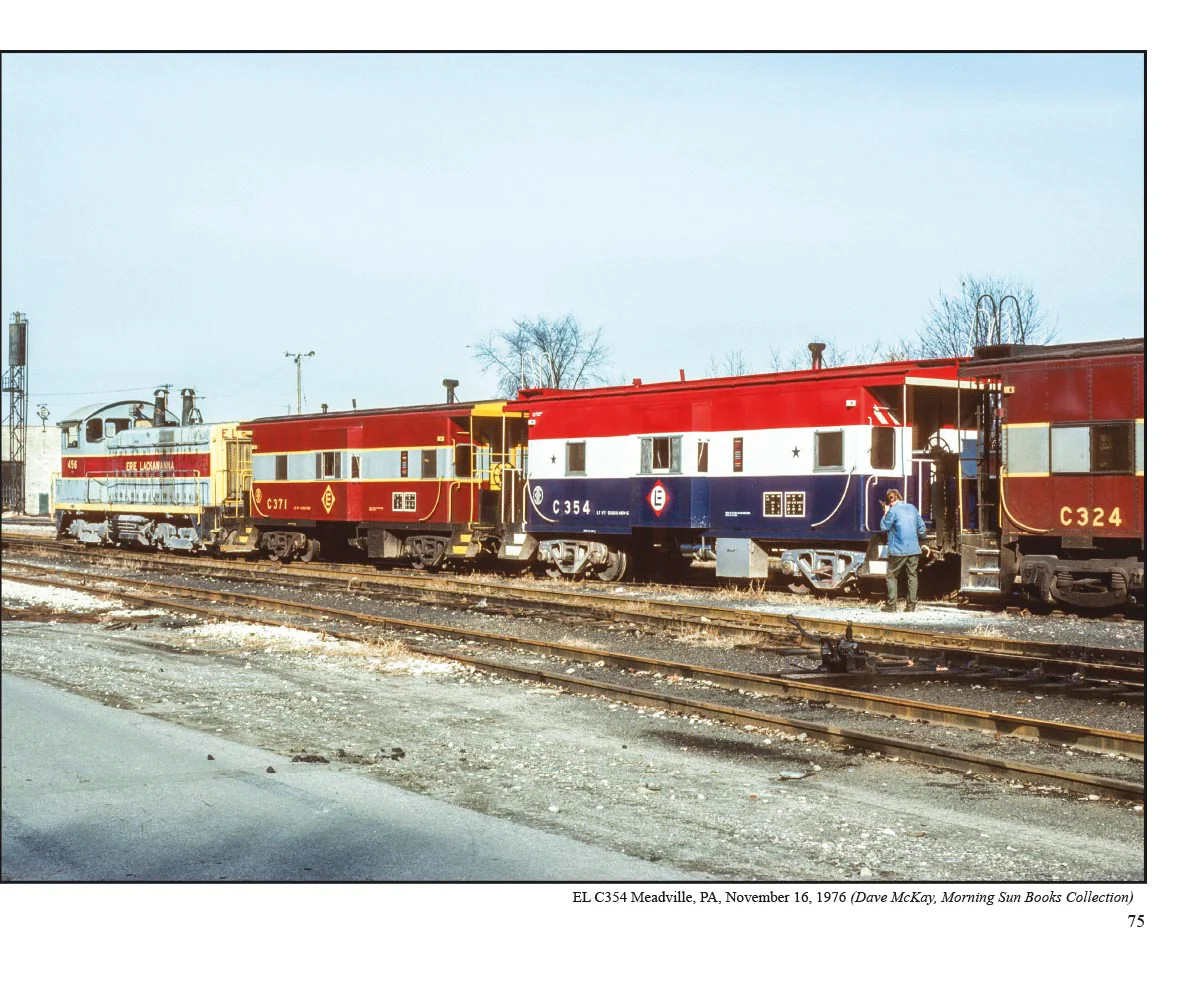 Morning Sun Books 8541 Erie Lackawanna Equipment: A Sampling of Freight, Passenger, & Non-Revenue Rolling Stock Used on the EL - Softcover