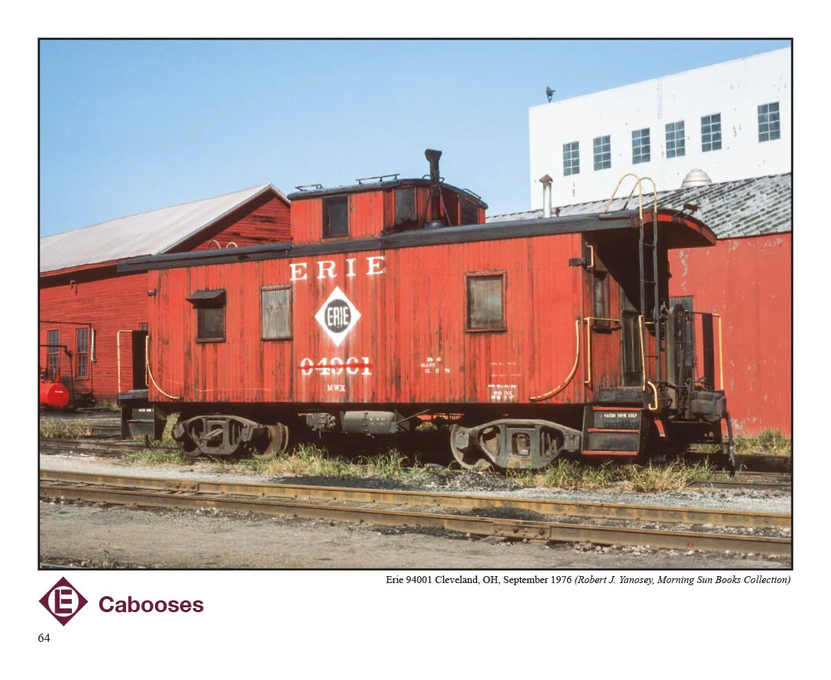 Morning Sun Books 8541 Erie Lackawanna Equipment: A Sampling of Freight, Passenger, & Non-Revenue Rolling Stock Used on the EL - Softcover