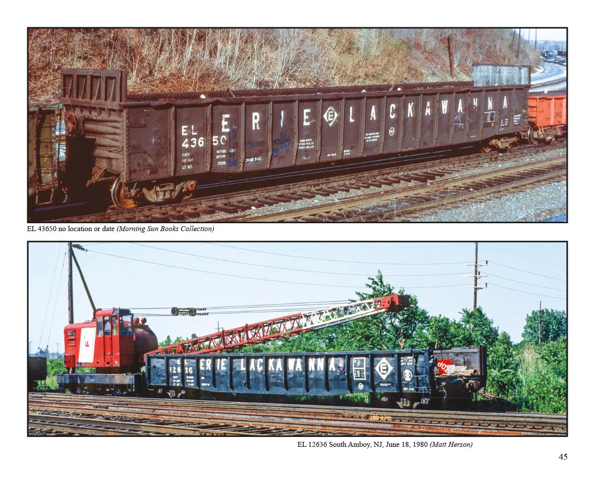 Morning Sun Books 8541 Erie Lackawanna Equipment: A Sampling of Freight, Passenger, & Non-Revenue Rolling Stock Used on the EL - Softcover