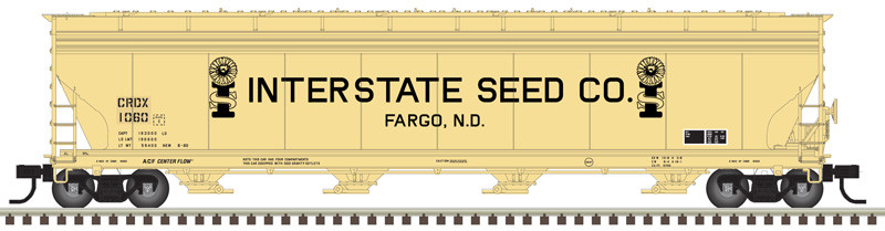 Atlas Master HO 20006747 ACF 5701 Centerflow Grain Hopper Interstate Seed Co. CRDX #1060