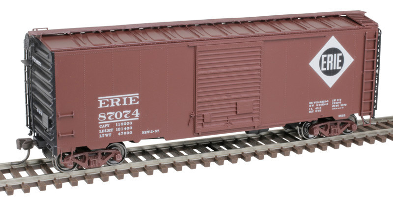 Atlas Master HO 20006820 40' Postwar Boxcar Erie #87243