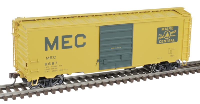 Atlas Master HO 20006824 40' Postwar Boxcar Maine Central MEC #8679