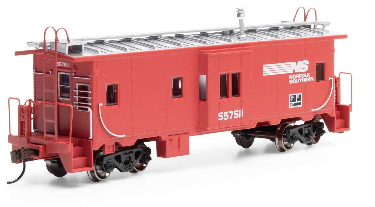 Athearn HO ATH90322 Bay Window Caboose Norfolk Southern NS #557511
