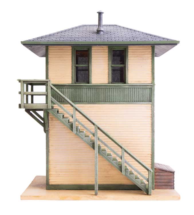 Walthers Cornerstone HO 933-3556 Trackside Signal Tower - Kit