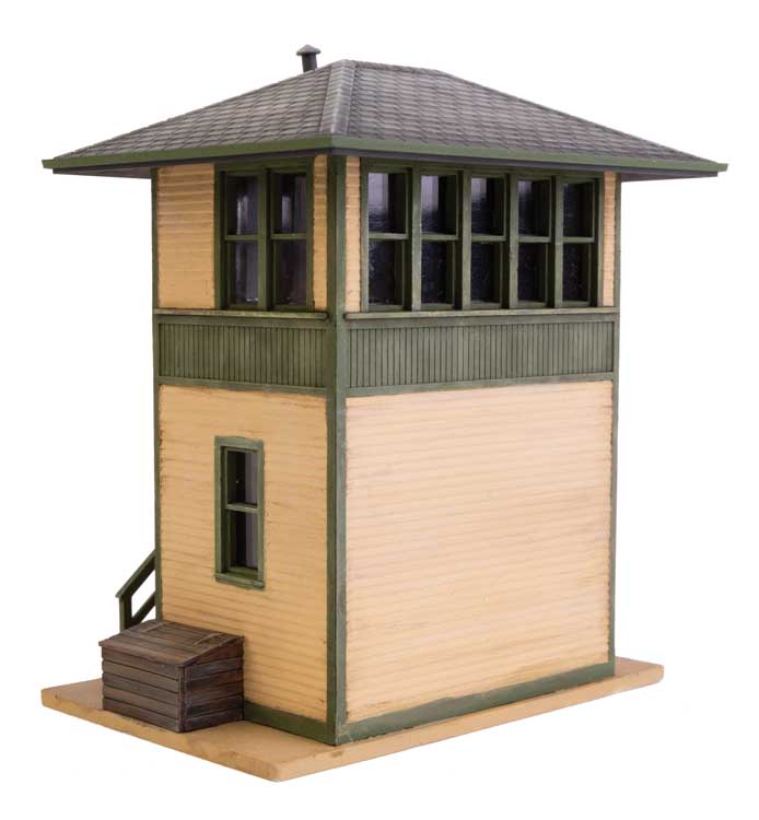 Walthers Cornerstone HO 933-3556 Trackside Signal Tower - Kit
