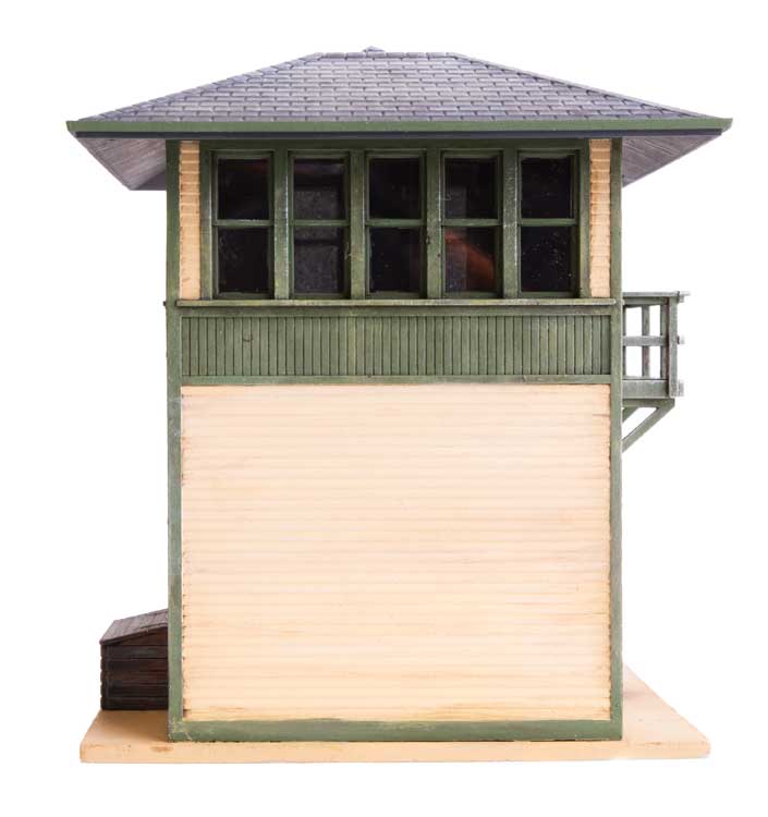 Walthers Cornerstone HO 933-3556 Trackside Signal Tower - Kit