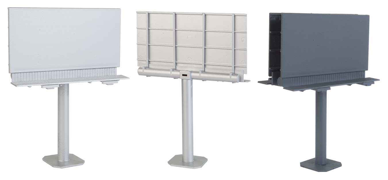 Walthers SceneMaster HO 949-4252 Modern Single-Post Billboard - Kit