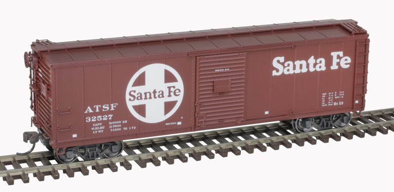 Atlas Master N 50006398 USRA Steel Rebuilt 40' Boxcar Santa Fe ATSF #32527