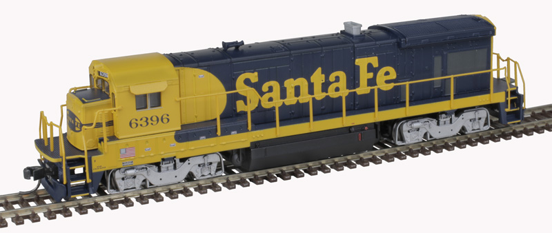 Atlas Master Silver Series N 40005432 DCC Ready GE B23-7 Locomotive Santa Fe ATSF #6396